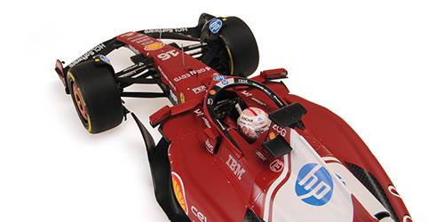 BBR Models Diecast F1 Ferrari SF-25 Charles Leclerc China 2025 1/18 BBR251816