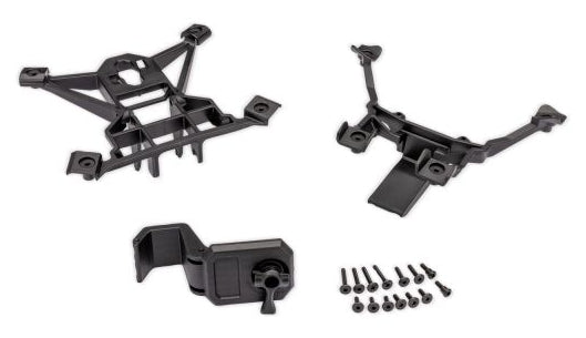 Traxxas Soporte de carrocería delantero y trasero X-Monster 7715X