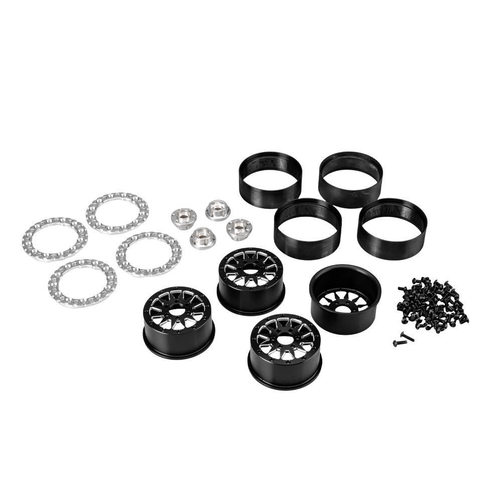 Jconcepts Ultra Alu Beadlock 2.0 (x4) 3451