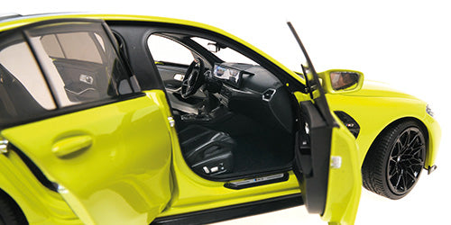 MiniChamps 2024 BMW M3 Yellow 1/18 110020222