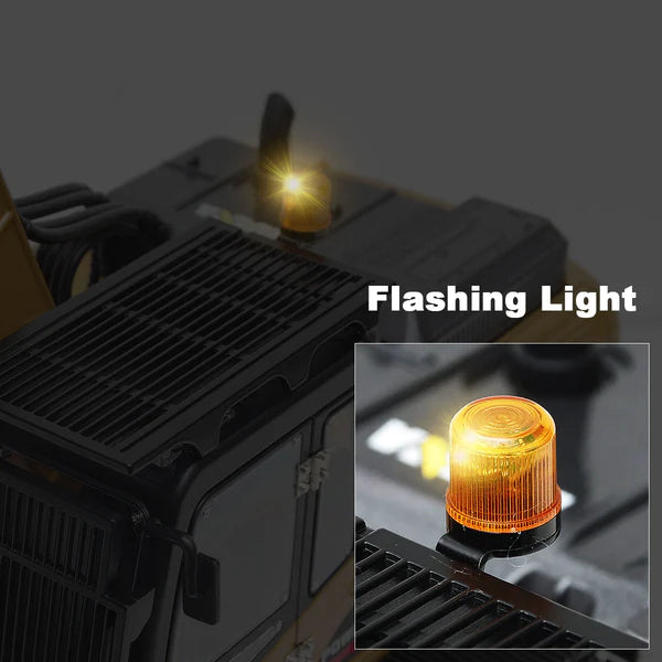 Huina Pelleteuse RC Métal 23Ch V5 RTR CY1580V5