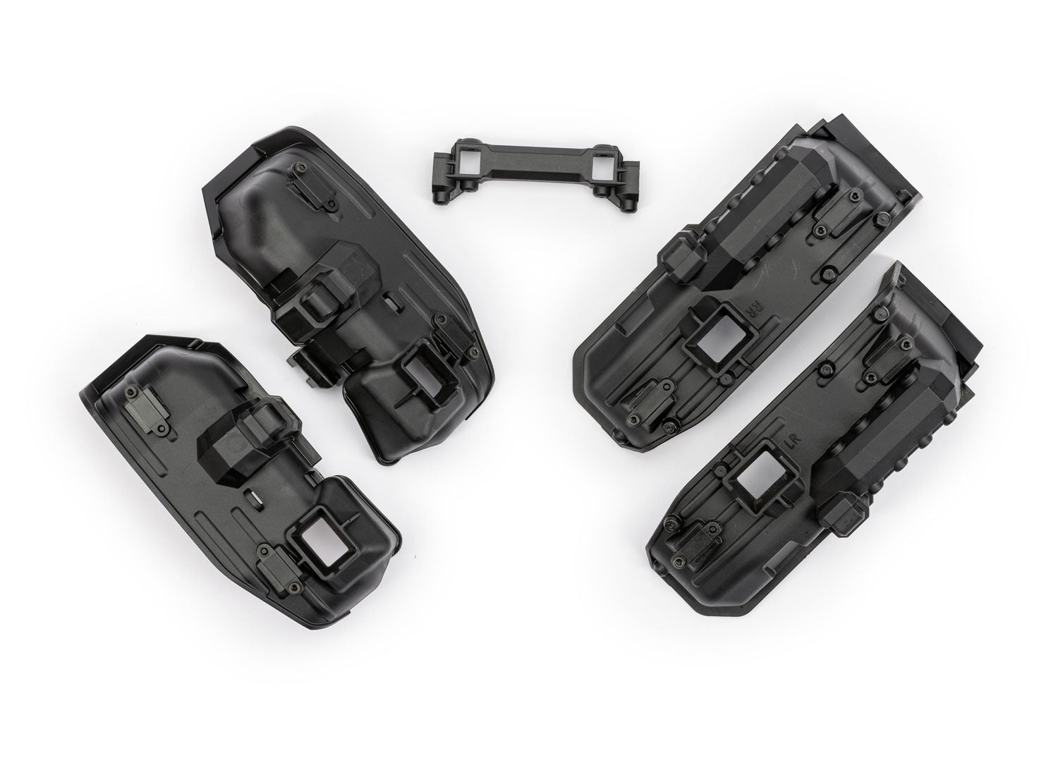 Traxxas Set de Garde Boue Avant et Arrière clipless (x4) TRX4 8080R
