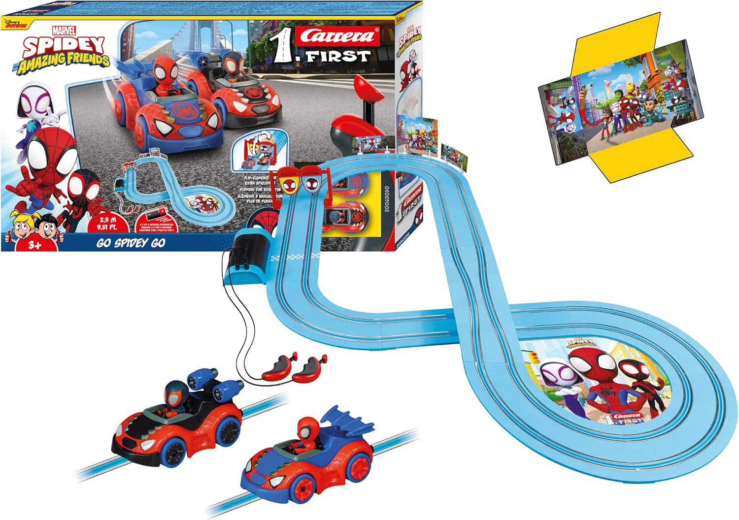 Carrera First Circuit Spider-Man - Amazing Friends 2.9 63050