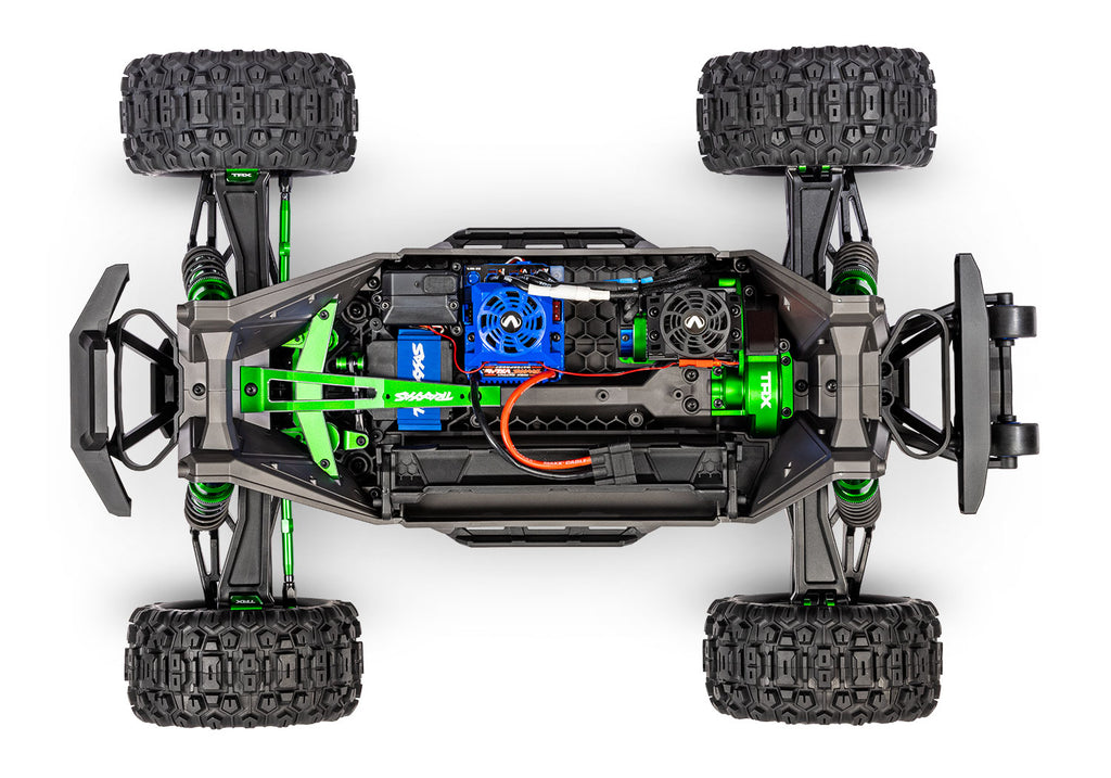 Traxxas 7773 X-Maxx Paire de pneus et roues à pagaie pré-collés et montés Traxxas 7773 X-Maxx Paire de pneus et roues à pagaie pré-collés et montés