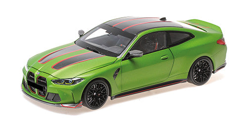 MiniChamps BMW M4 CSL 2022 Verde opaco 1/18 110023020