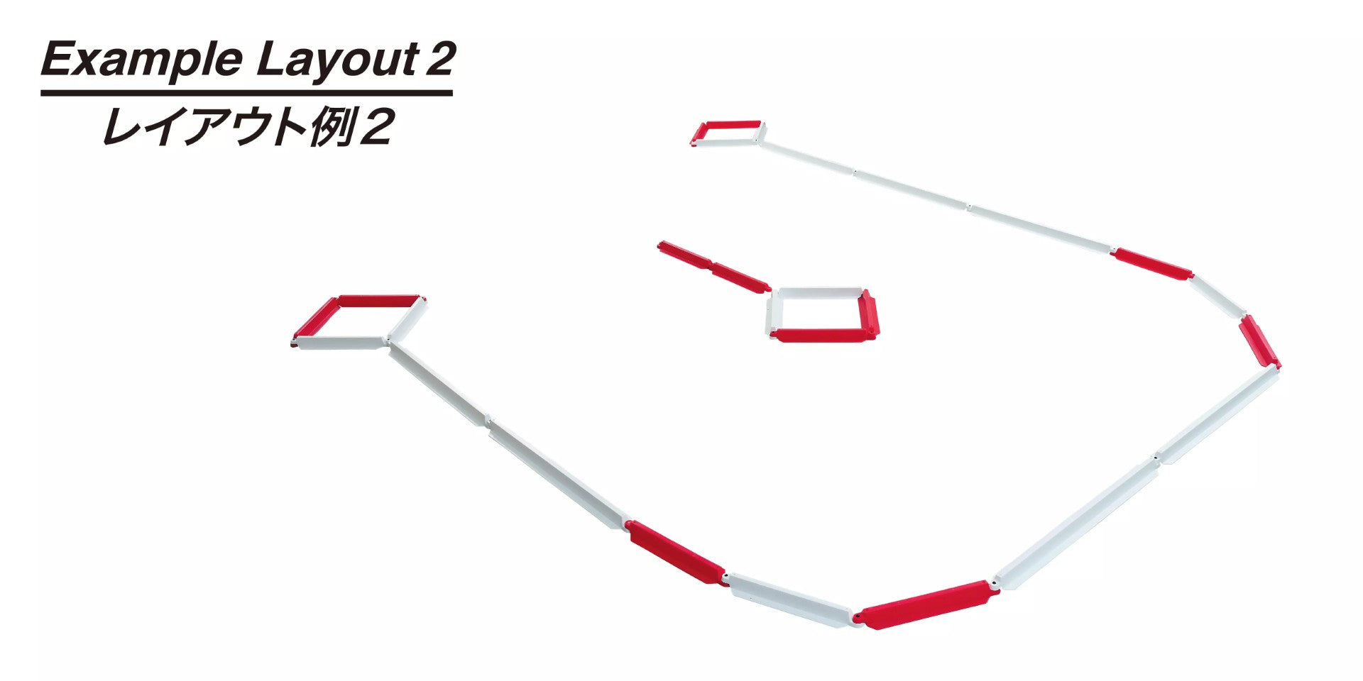 Kyosho Track Border Kit Mini-Z and Drift 1/10 (27 pcs) 87131B