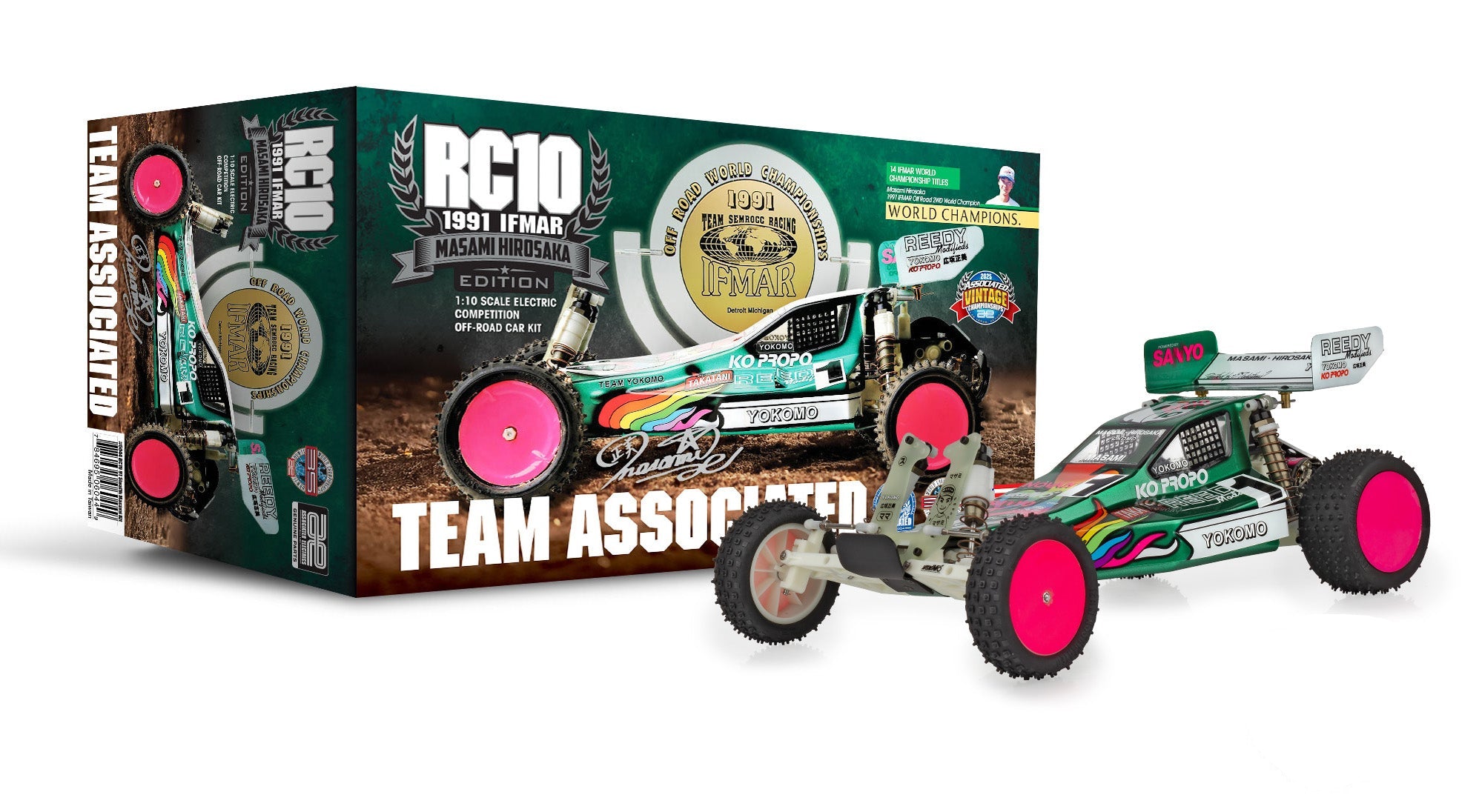 Team Associated Buggy RC10 Stealth Car Masami Edition Kit 6044