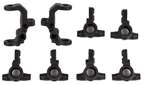 Team Associated Etriers et Fusées avant (8Pcs) RC10 B7 92414
