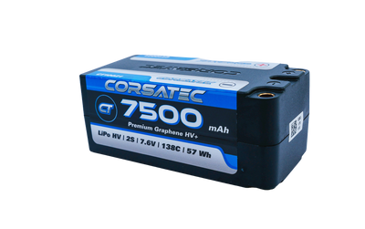 Corsatec Lipo 2s Big Shorty 7500mah Graphene HV+ CT10021