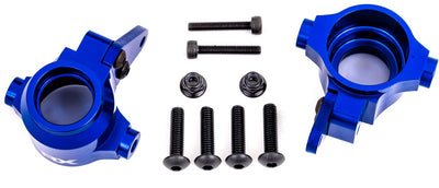 Traxxas Achsschenkel Alu vorne rechts und links Blau (2Pcs) Sledge 9635X