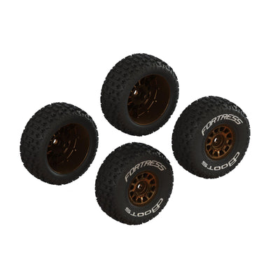 Arrma Roues dBoots Fortress Bronze (x4) Mojave Grom ARA-2024