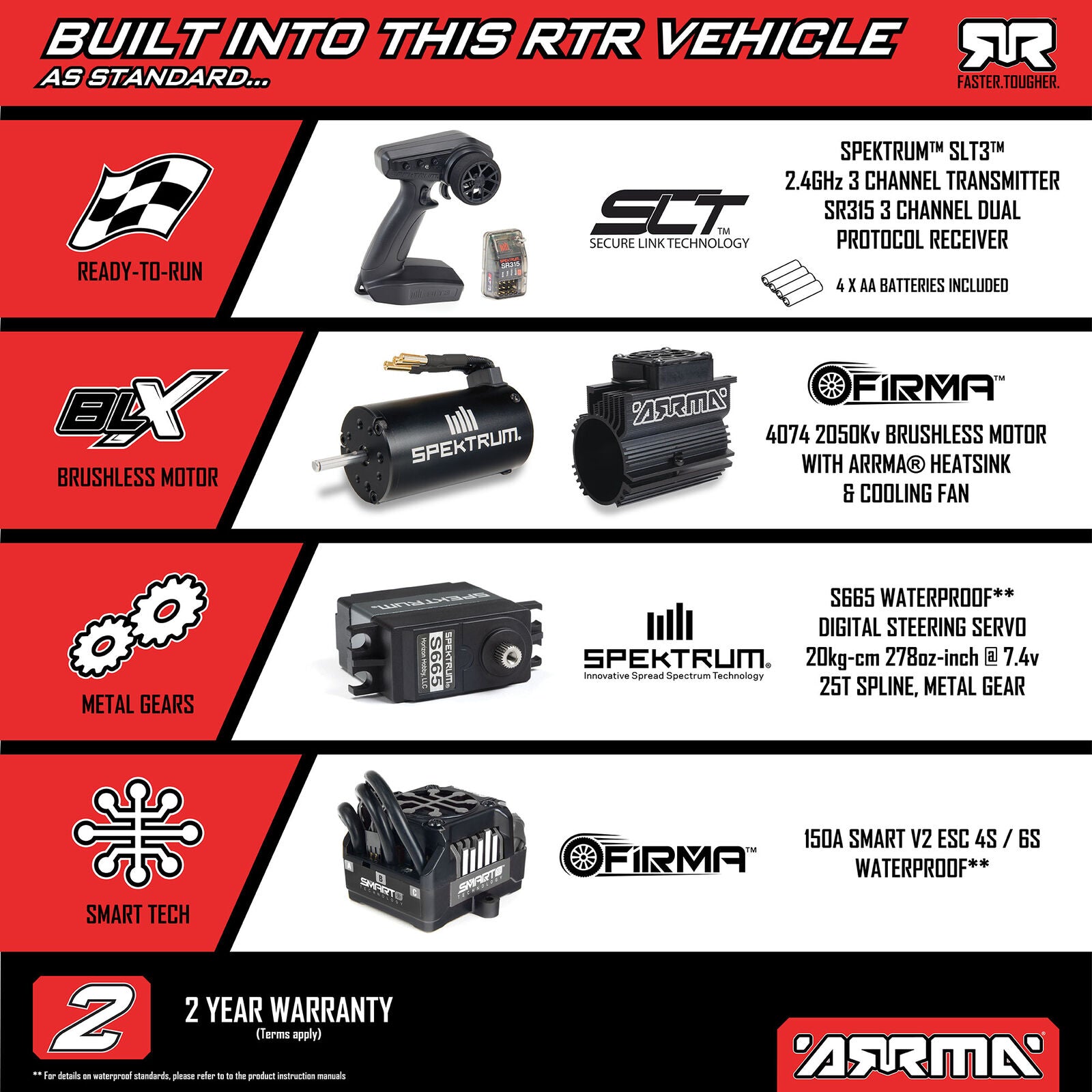 Arrma Velocidade Truck Talion 6S EXB BLX RTR ARA7707V6T1