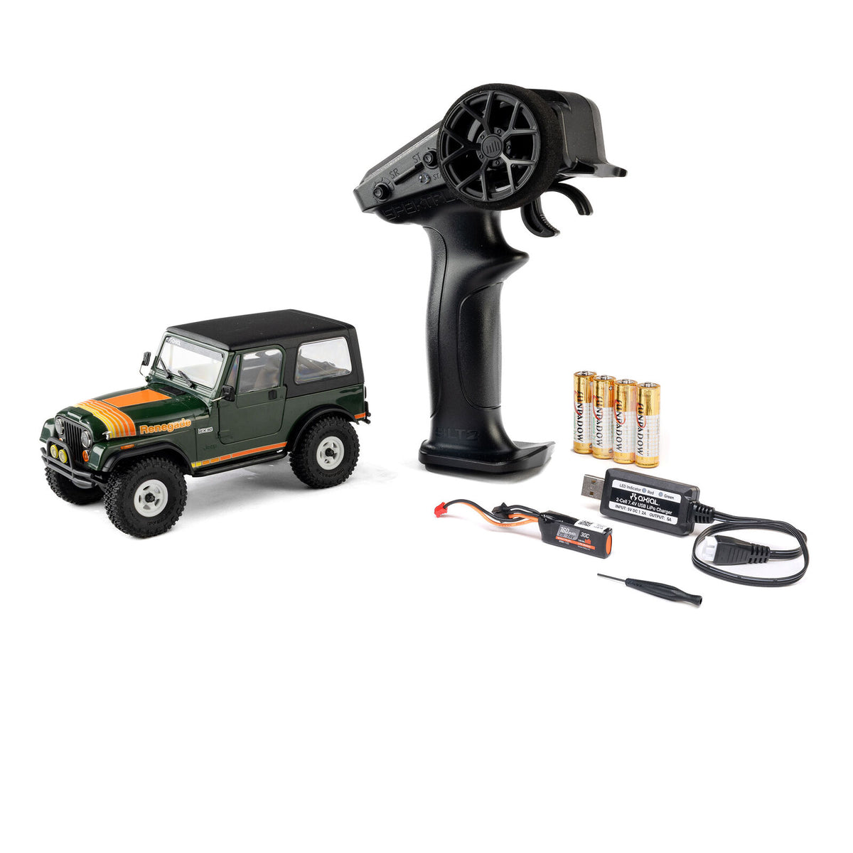 Axial Rock Crawler SCX30 Jeep CJ-7 Renegade 4WD RTR AXI-3273