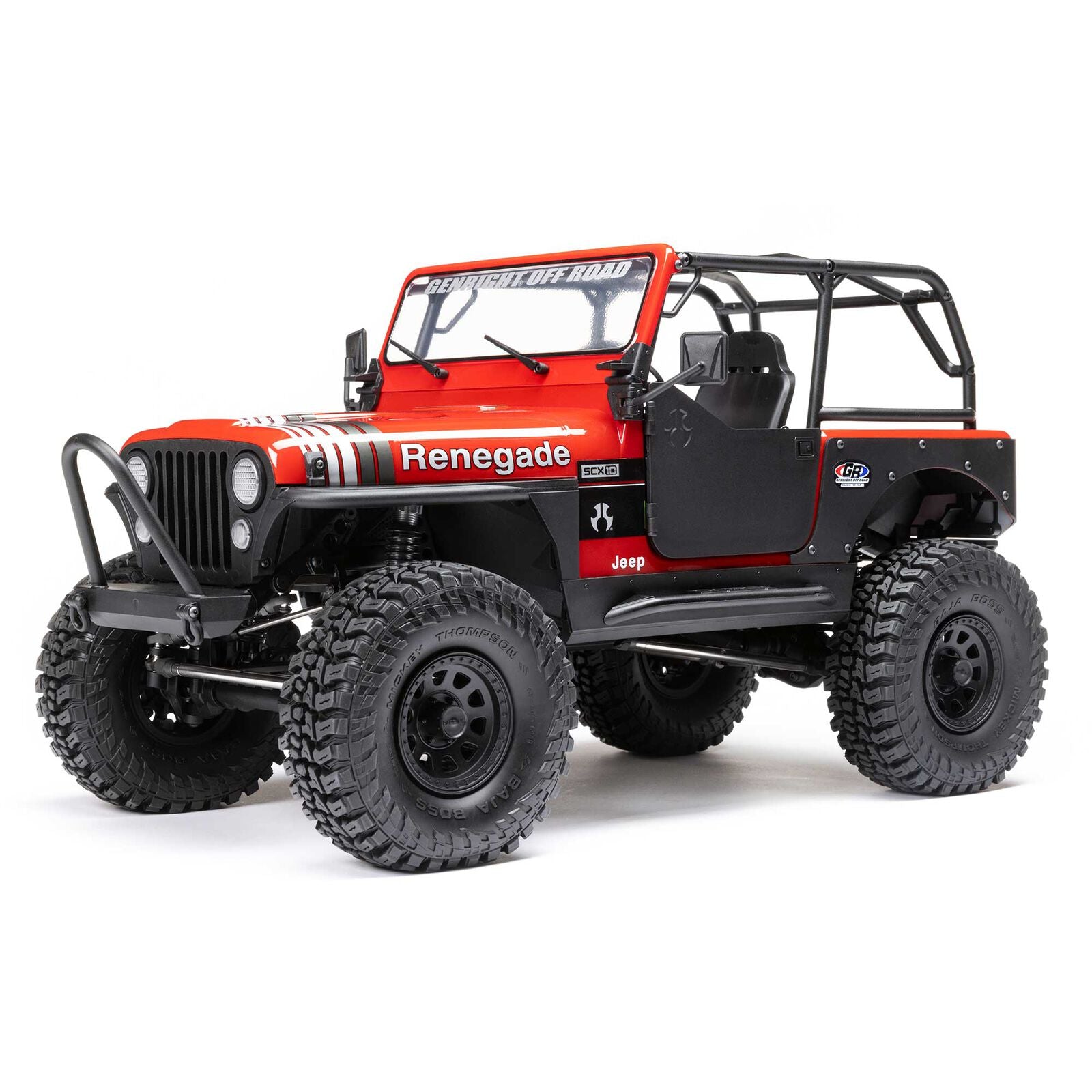 【中古】AXIAL SCX10 JEEP WRANGLER メカなし Axial SCX10 III Jeep CJ-7 V2 4WD RTR AXI03008V2