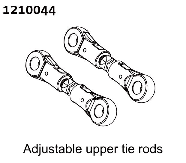 Absima Tie rods (x2) Speed Demon 1/12 1210044