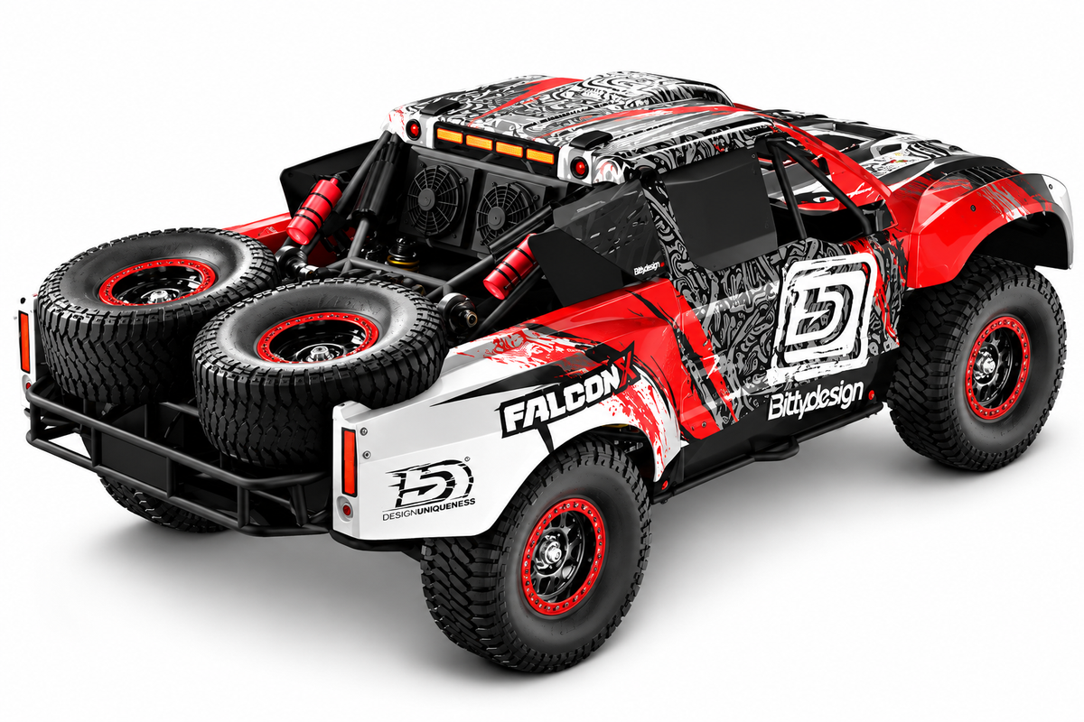 Bittydesign Carrosserie Peinte Folcon-X UDR BDTRX7-FLCX-PP
