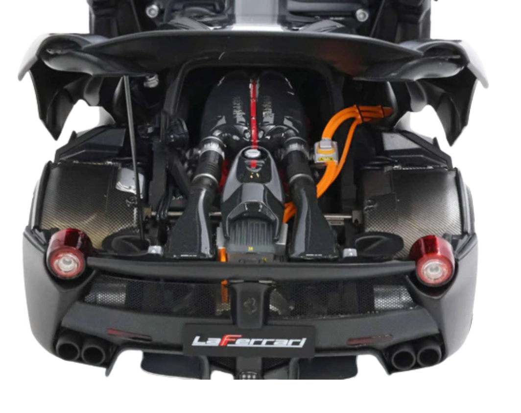 BBR Models Diecast Ferrari Laferrari Negro Mate 1/18 BBR182242