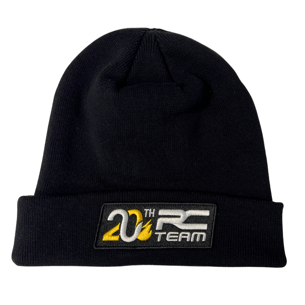 Bonnet RC Team Noir 20e Anniversaire – Patch Brodé
