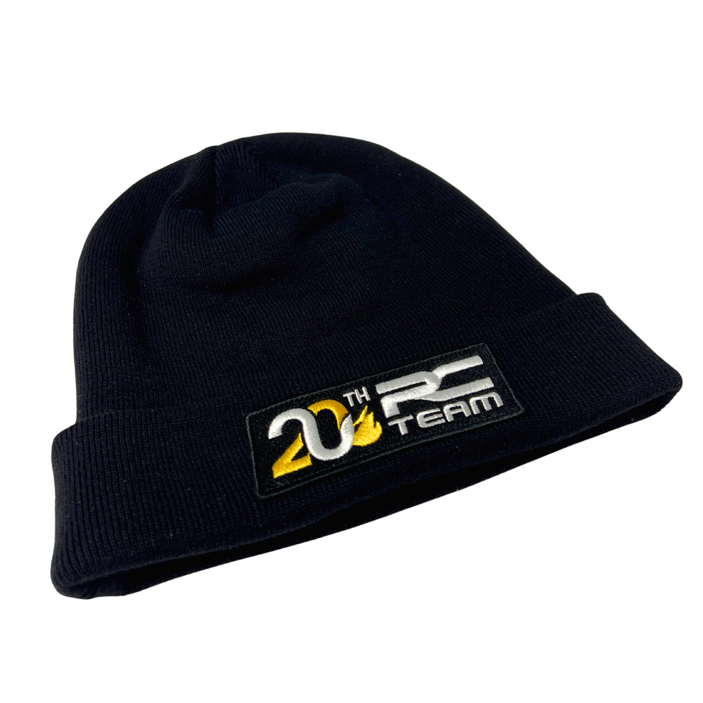 Bonnet RC Team Noir 20e Anniversaire – Patch Brodé