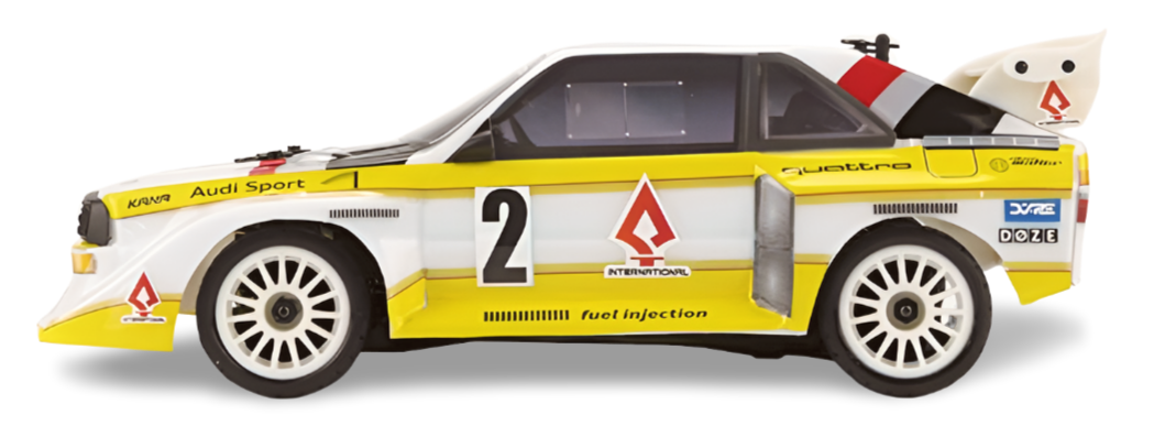Carisma GT24 Audi Sport Quattro S1 1985 4x4 Brushless 4wd RTR 1/24 88468