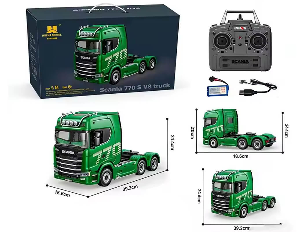 Huina Scania 770S RC 1/18 4WD RTR Radio-Controlled Truck