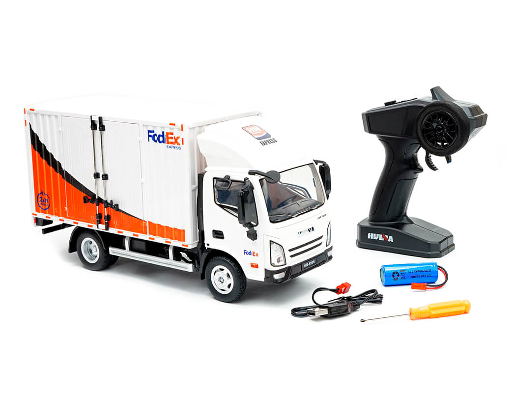 Huina 13-pyöräinen jakeluauto 1/18 RTR CY1524