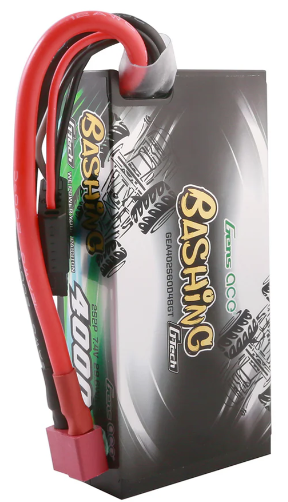Gens Ace Accu lipo Shorty G-Tech 7.4v 4000mAh 60C Dean GEA402S60D48GT