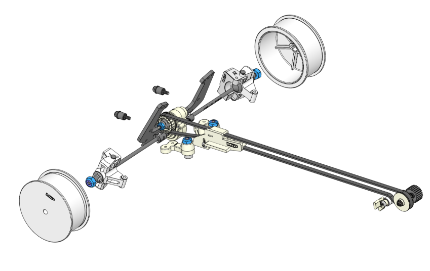 MIP 4-10 Legend Conversion Kit pour RC10 25410