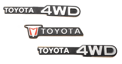 RC4WD Set de logo pour Toyota Pick-up 1982 Z-S0574