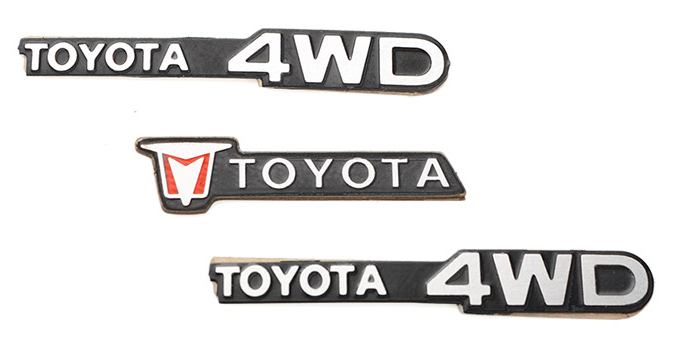 RC4WD Logo set for Toyota Pick-up 1982 Z-S0574