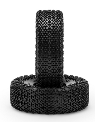 JConcepts Tires Rock Bumps 1.0" Green (x2) 4128-02
