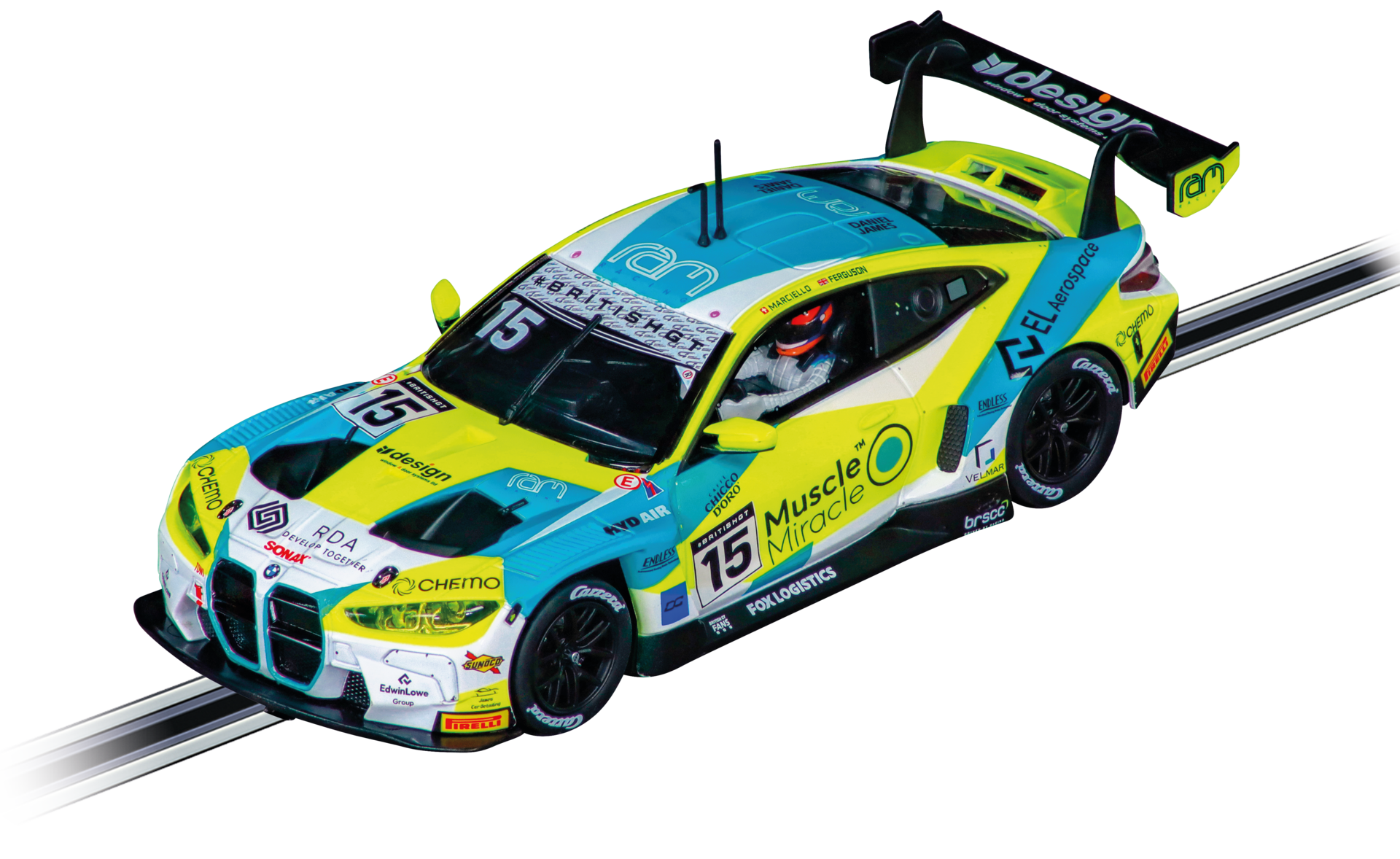 Carrera Digital 132 BMW M4 GT3 RAM Racing, No. 15 32078