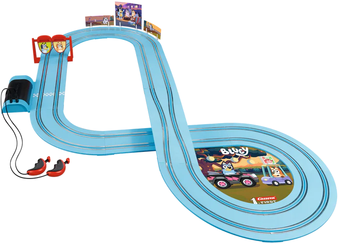 Carrera First Bluey & Bingo Circuit - Lets Go 63055
