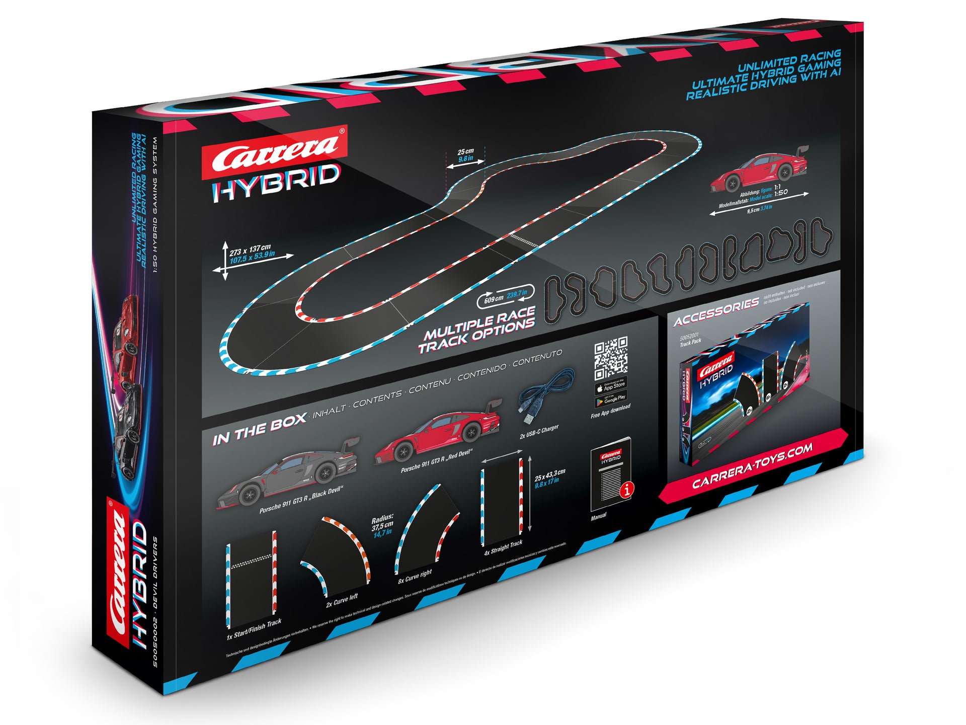 Carrera Hybrid Circuit Devil Drivers 50050002