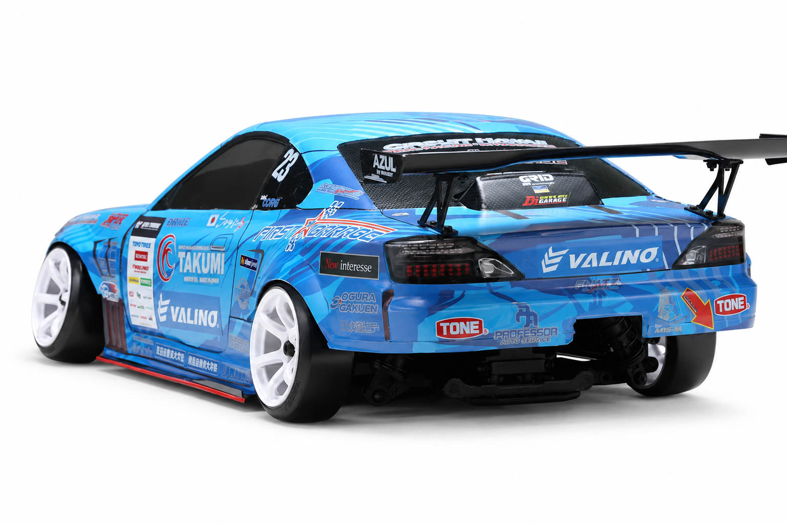 Yokomo Rookie Drift RD 2.0 RWD KIT + Painted Body Mercury SAYAKA S15 Special DP-MS15BL