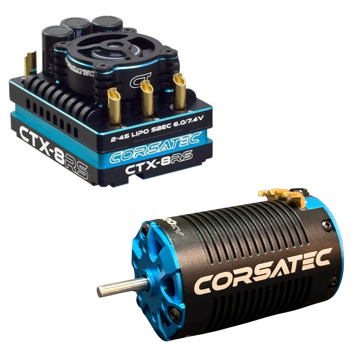 Corsatec Combo Variateur Race Pro 1/8 250A + Moteur Race Pro V2 2026