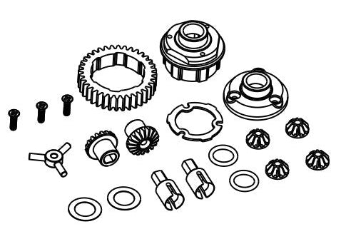 Absima Différentiel complet Speck-B 1/24 HBP250111