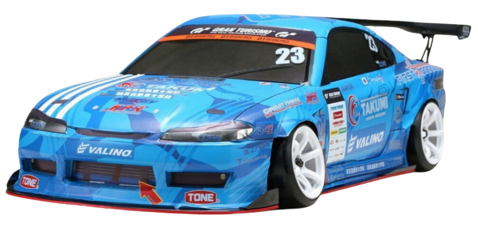 Yokomo Rookie Drift RD 2.0 RWD KIT + Carrosserie Mercury SAYAKA S15 Speciaal DP-MS15