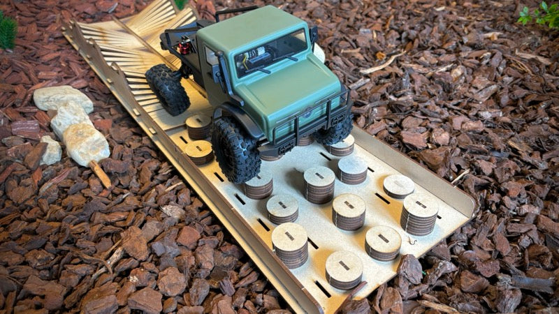 Absima Parcours Crawler "Piles and Waves" 1/24 1/18 200pcs 2320203