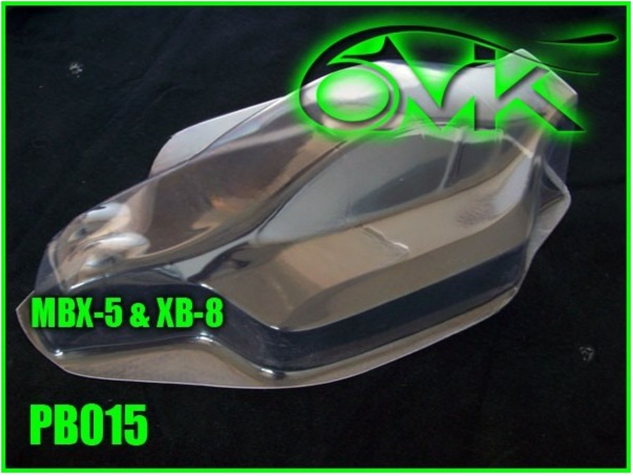 6Mik Lexan kori Xray XB8 ja MBX5 PB015
