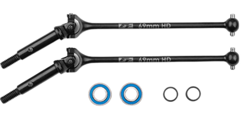 Team Associated Cardans complete + Bearings (6Pcs) RC10 B7 92486