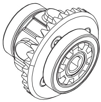Absima Differential CR4.4 1231083