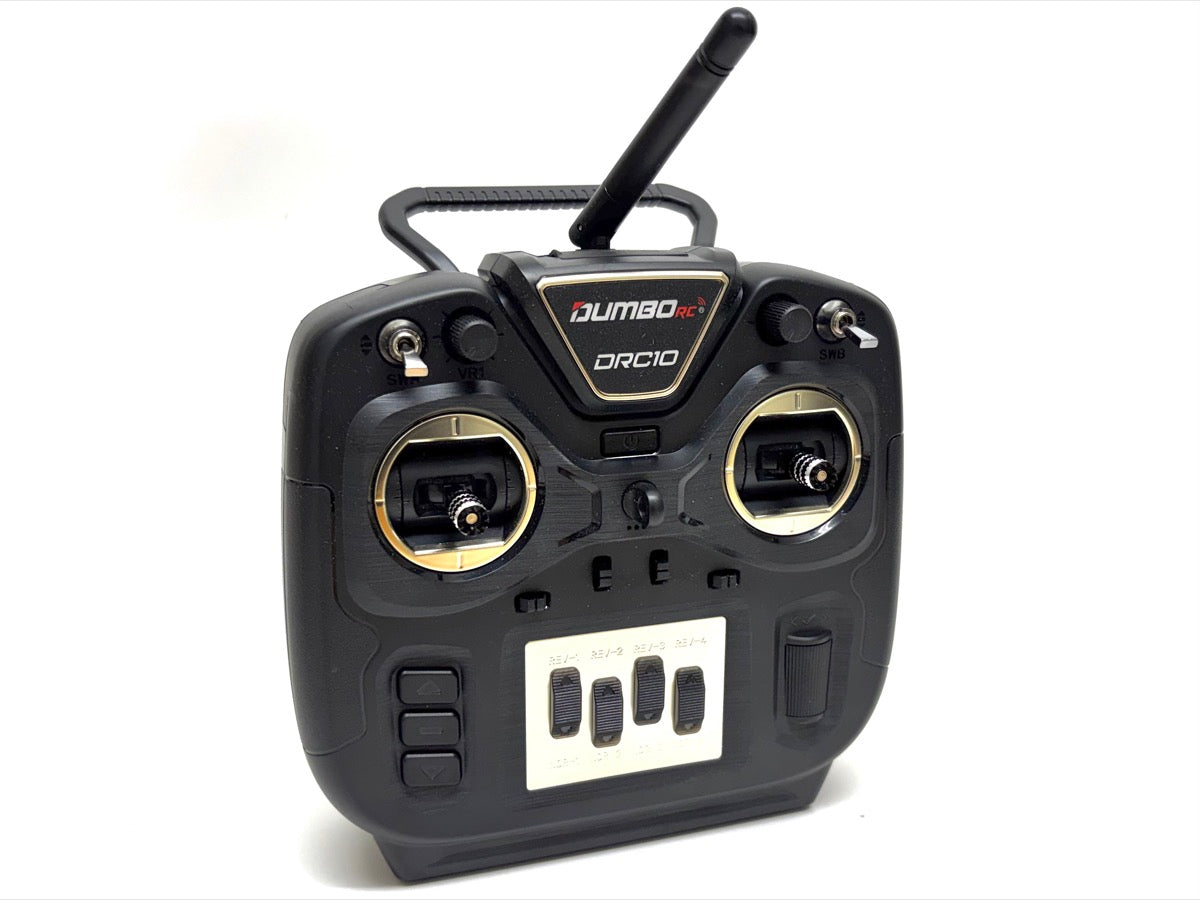 Absima Radio Dumbo RC DRC10 10 Voies 2.4ghz + Récepteur P10F DRC10
