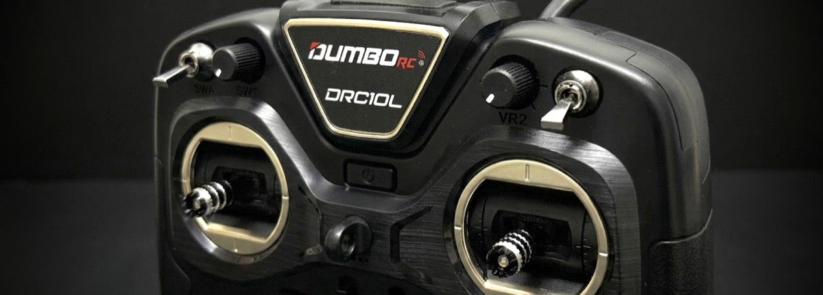 Absima Radio Dumbo RC DRC10P 10 Voies 2.4ghz + Récepteur P10F DRC10L