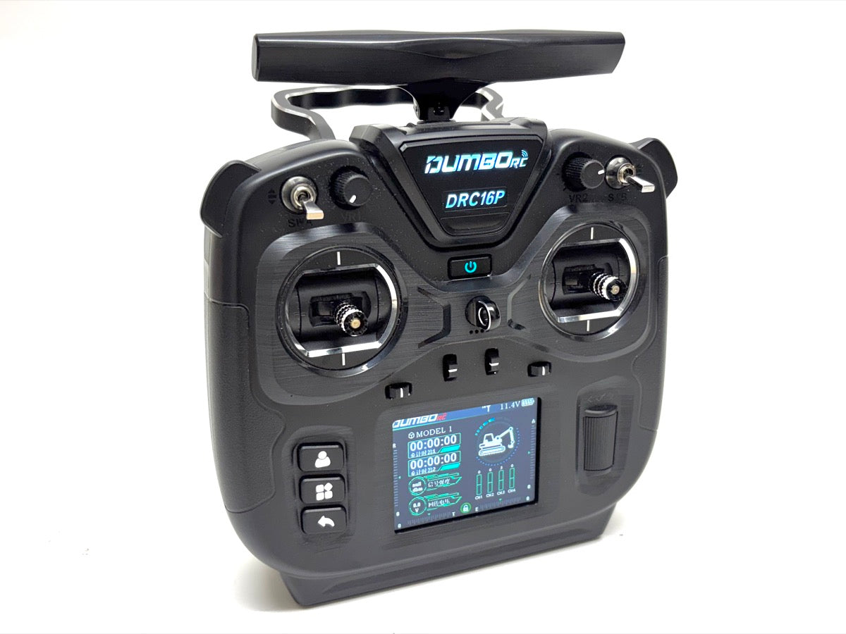 Absima Radio Dumbo RC DRC16P 16 Voies 2.4ghz + Récepteur P16F DRC16P