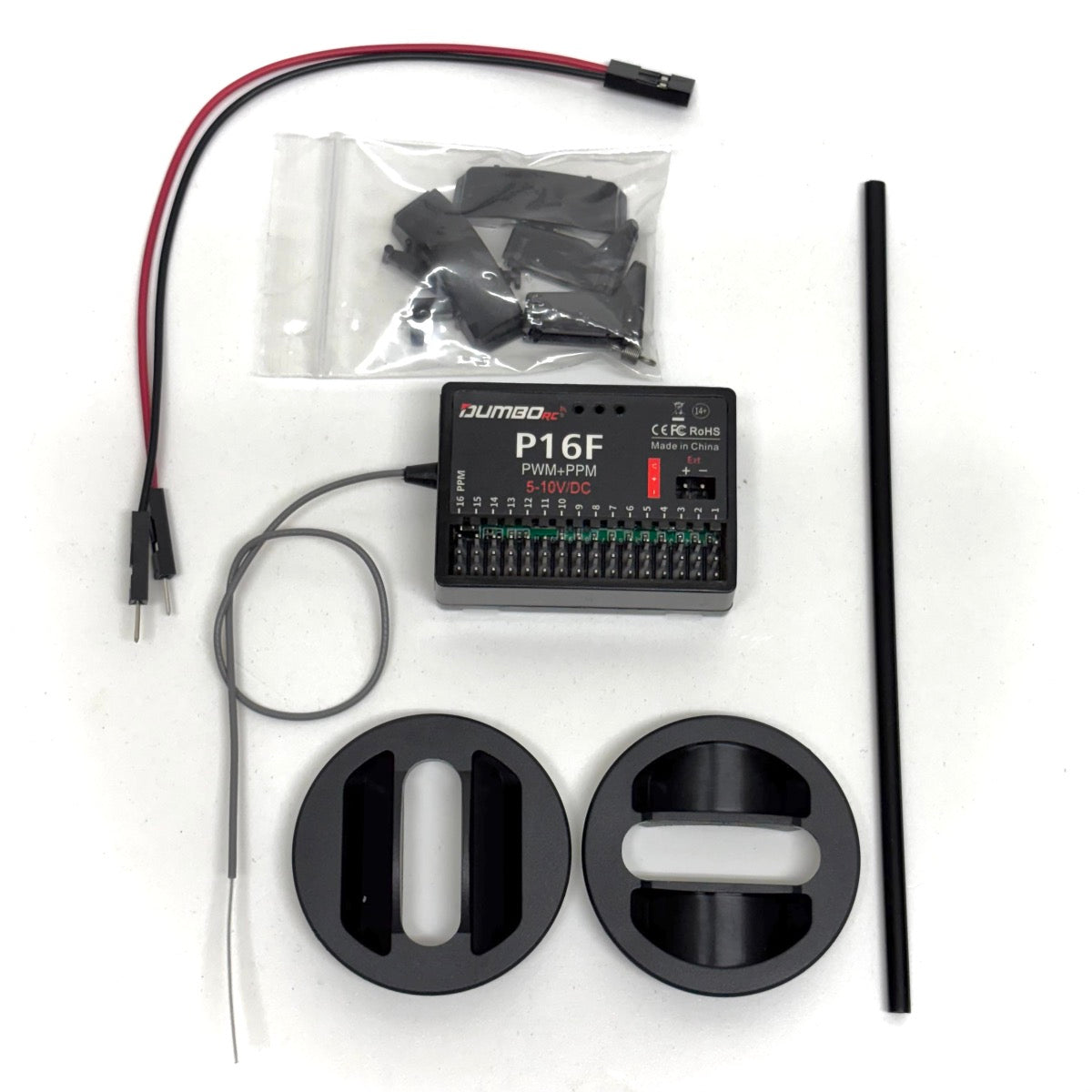 Absima Radio Dumbo RC DRC16P 16 Voies 2.4ghz + Récepteur P16F DRC16P