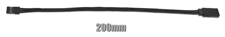 T-Work's Servo Alargador 22AWG Negro EA-043