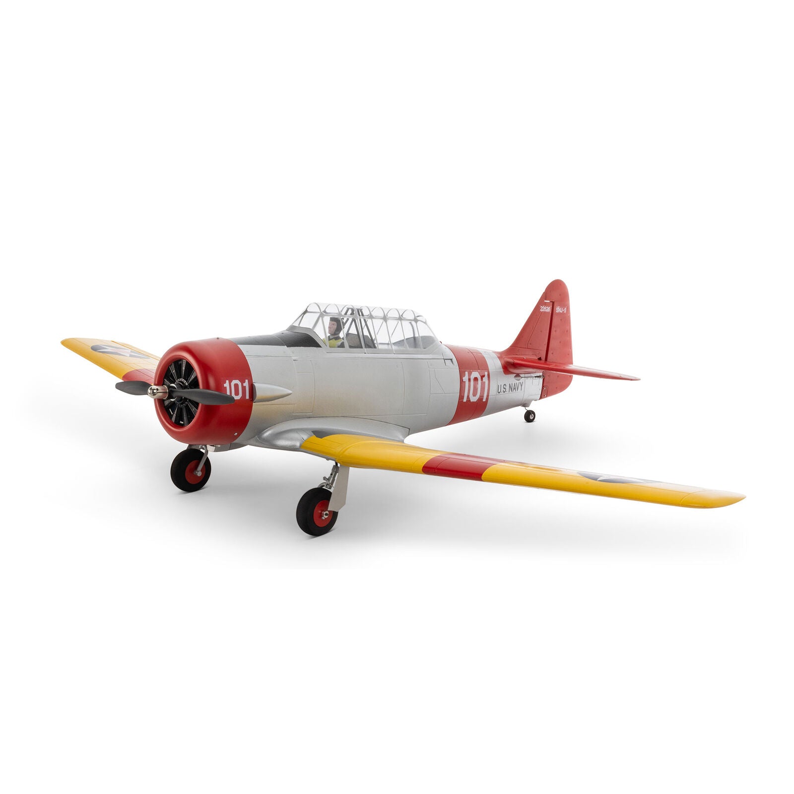 Eflite SNJ-5/AT-6 Texan 1.5m BNF Basic AS3X and SAFE Select EFL08750