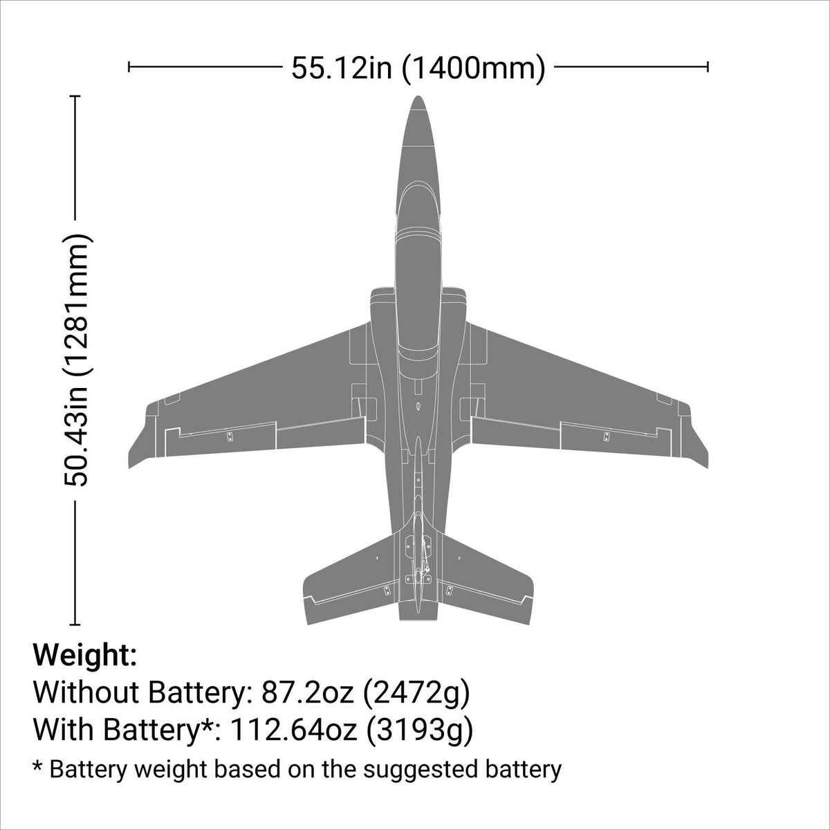 E-Flite Viper 90 mm EDF BNF AS3X e Safe EFL17750