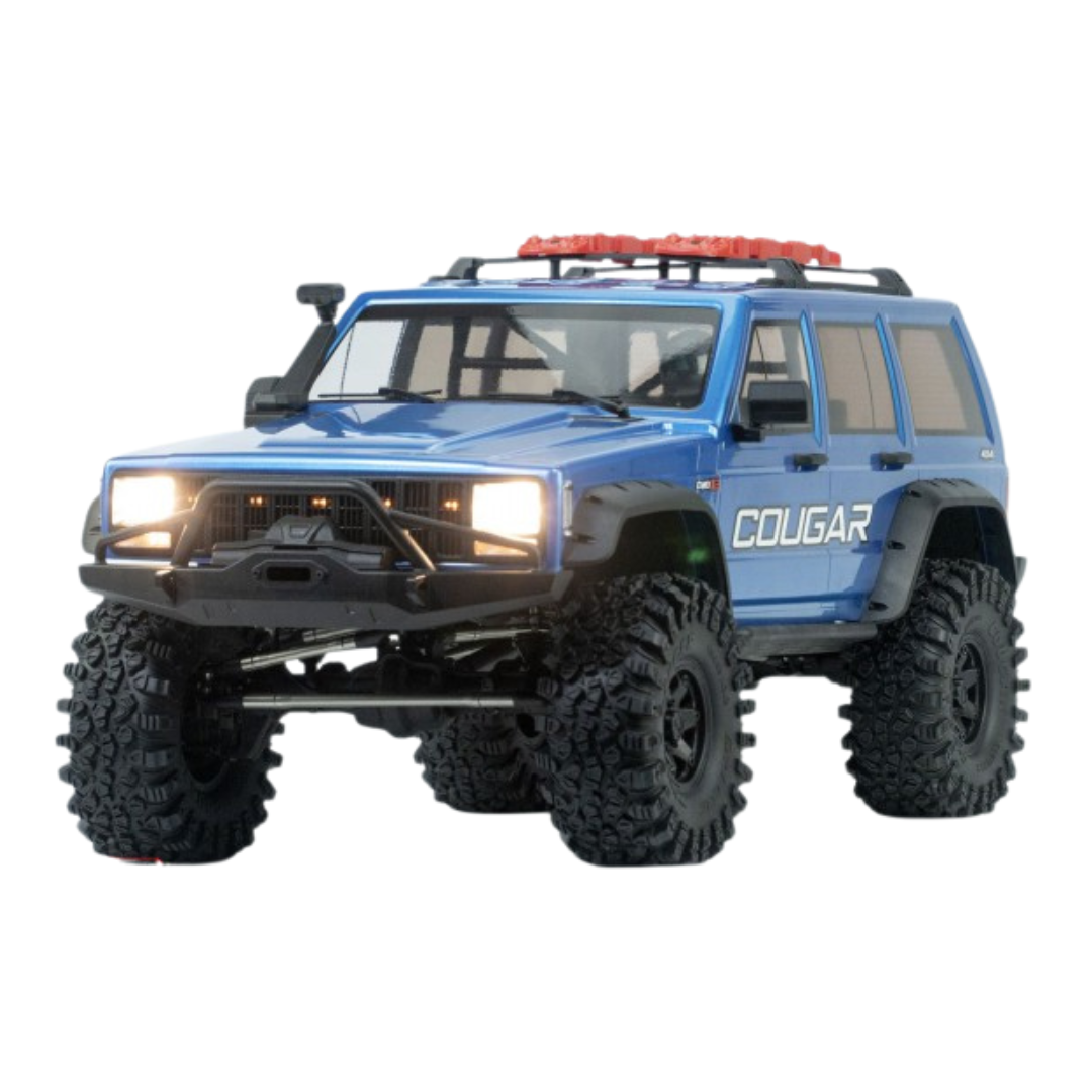 Cross-RC Crawler EMO X2 4WD 1/8 Bleu Métal KIT CRO90100168